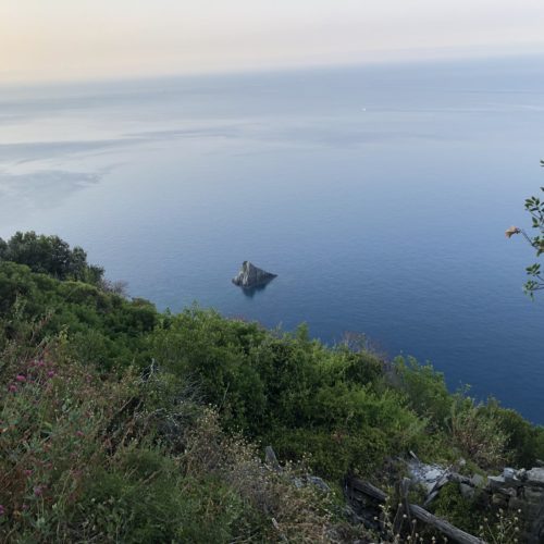 Mediterranean sea Cinque Terre Path
