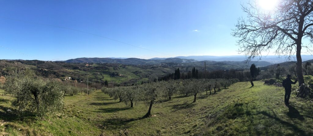hiking in florence