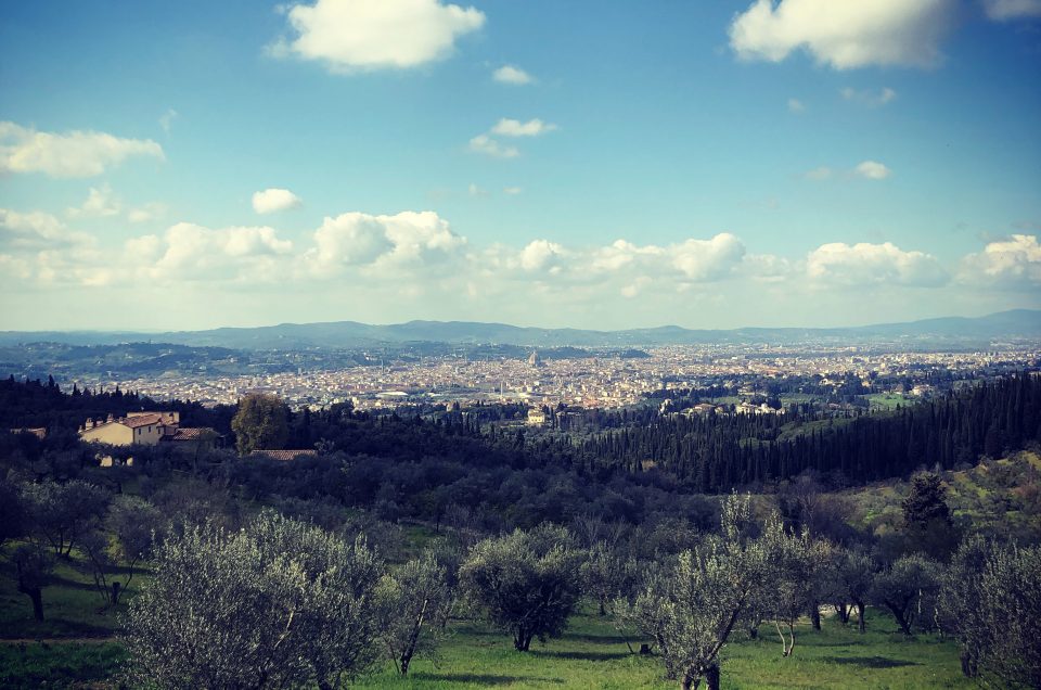 Florence view from the hike