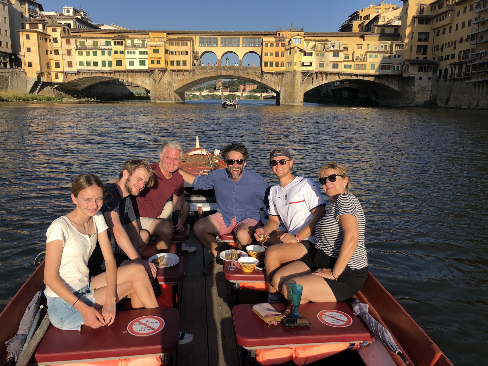 Florence wine boat