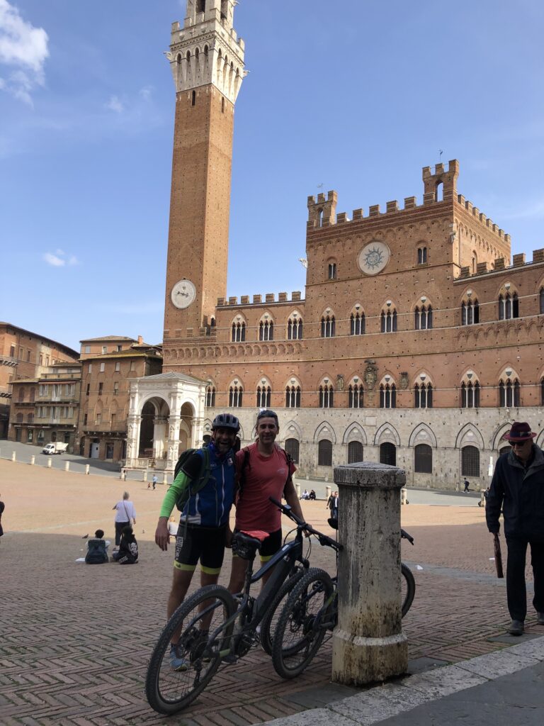 Once we arrived in Siena