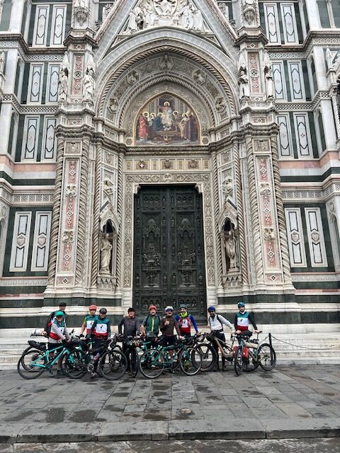 Florence to rome, Starting point
