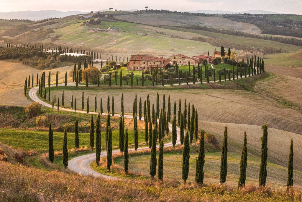Crete senesi view from Asciano