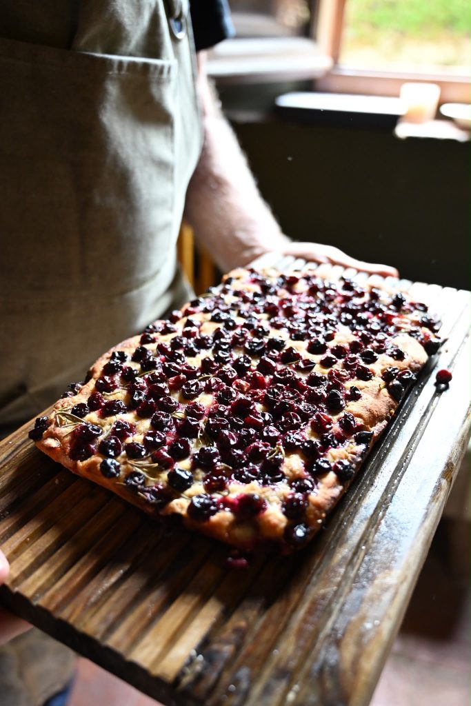 greape focaccia home made